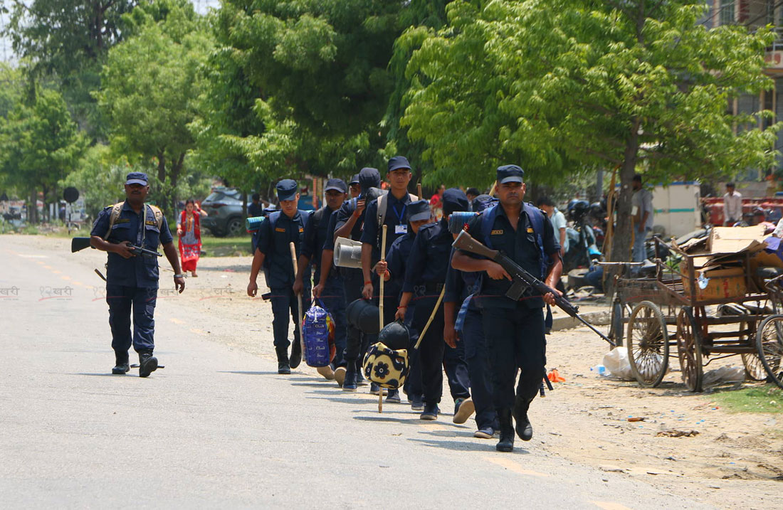 निर्वाचनका लागि सुरक्षा तयारी पूरा, प्रहरीलाई गोली हान्नेसम्मको अधिकार